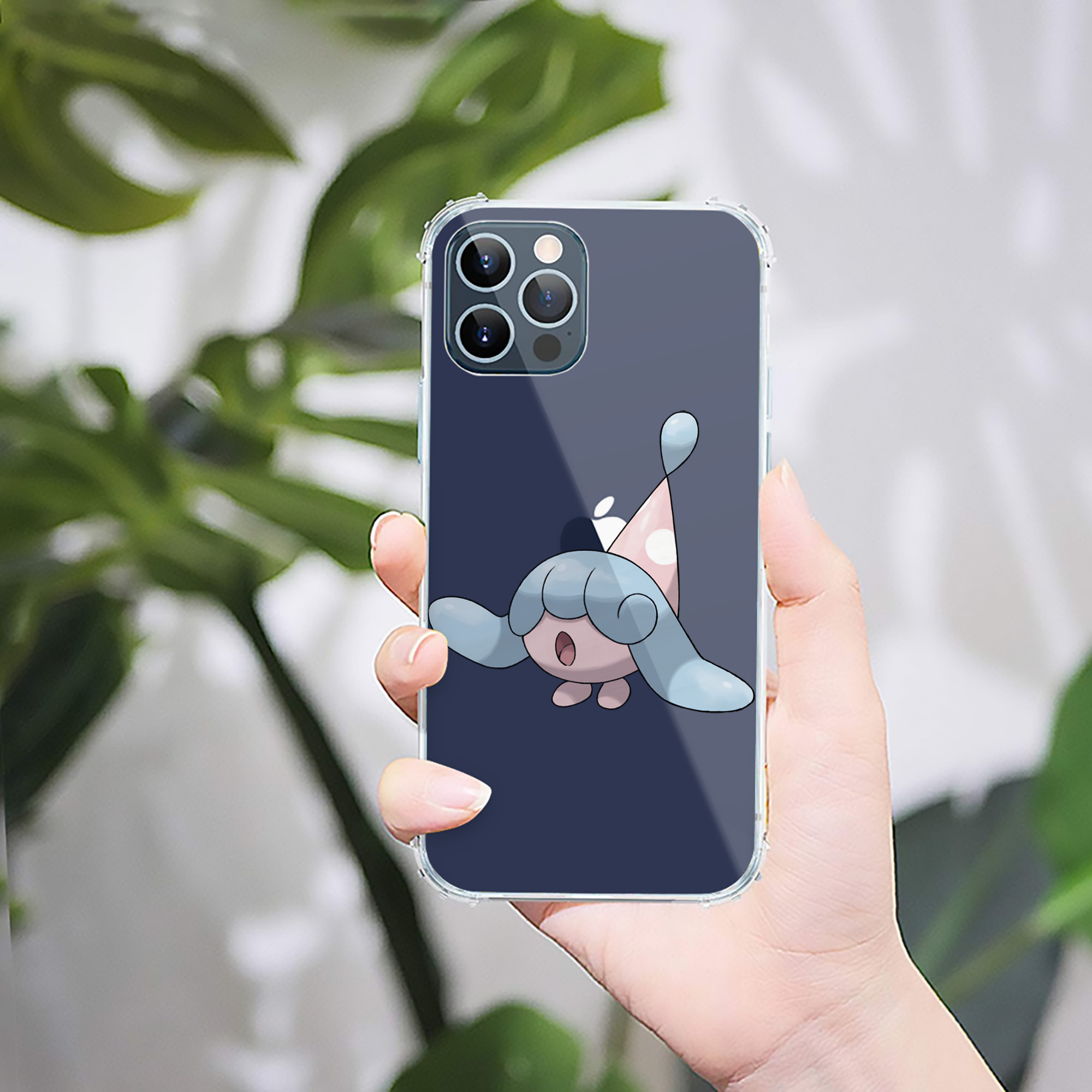 （画像用） ポケットモンスター Pokémon 【iPhone 12シリーズ対応】透明スマホケース（クリアソフトケース）
